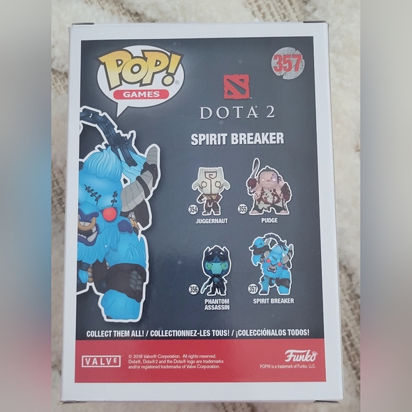 Funko Pop DOTA 2 - Juggernaut #354 & Phantom Assassin #356 (Neu (gemäss Funko Pop DOTA 2 - Juggernaut #354 & Phantom Assassin #356 (Neu (gemäss
